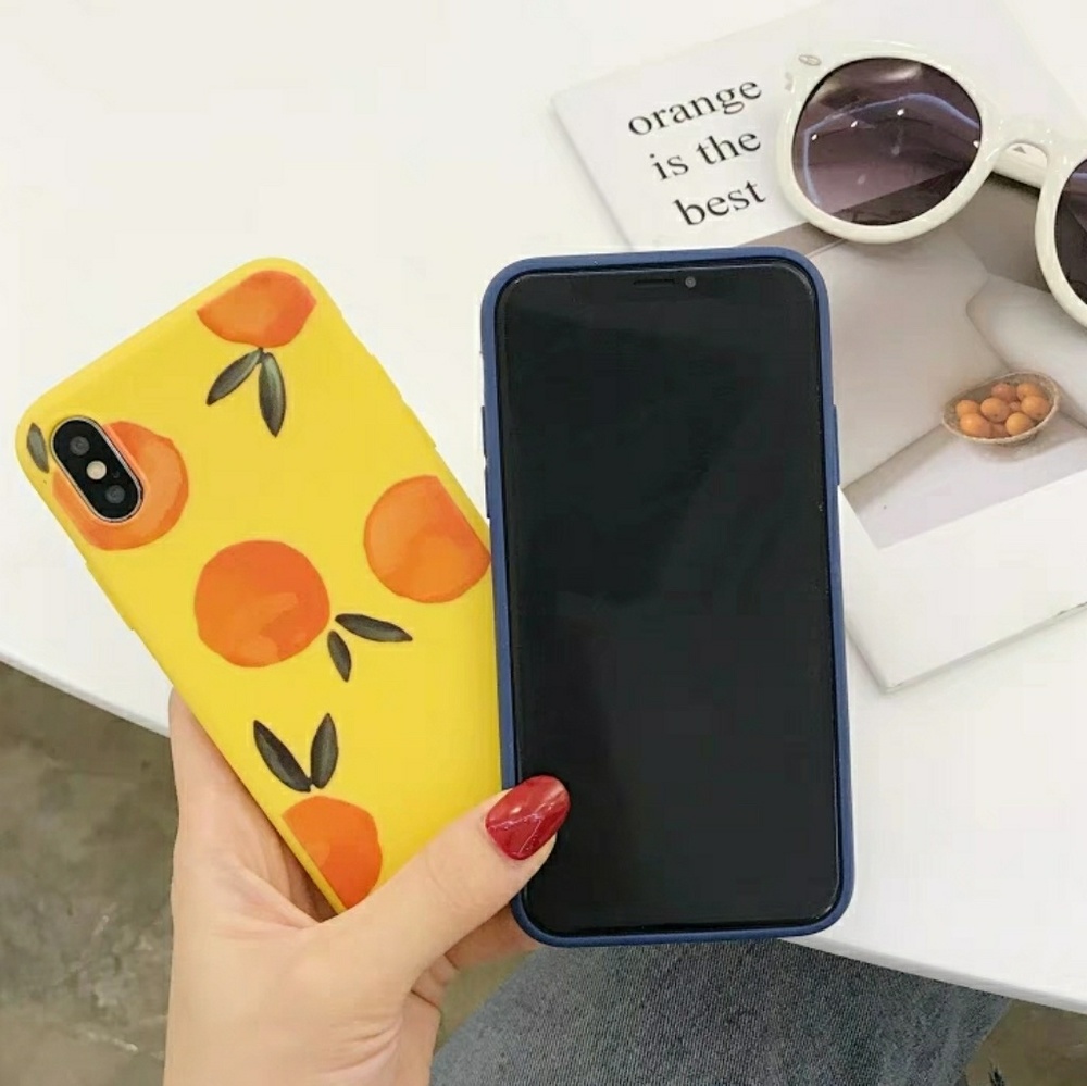 iPhone 7/8/Plus/X/XS❤️vintage Orange phone cases - Picture 4 of 5